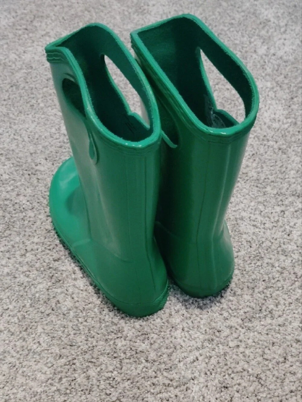 Hunter Kids Green Pull-On Rain Boots